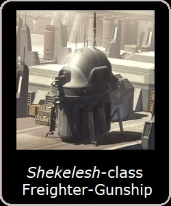Shekelesh-class Freighter-Gunship