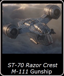 ST-70 Razor Crest M-111 Gunship