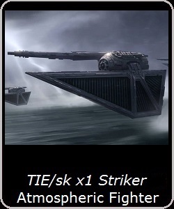 TIE/sk x1 Striker Atmospheric Fighter