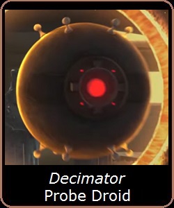Decimator Probe Droid