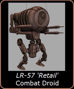 LR-57 Retail Combat Droid