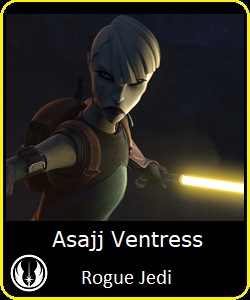 Rogue Jedi Asajj Ventress