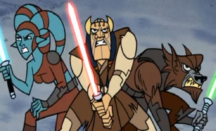 Orange Crystal Lightsaber