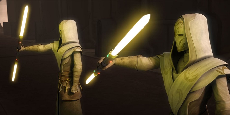 Yellow Crystal Lightsaber