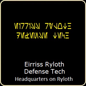 Eirriss Ryloth Defense Tech