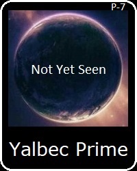 Planet Yalbec Prime