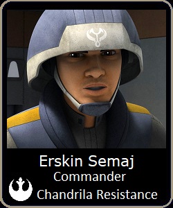 Commander Erskin Semaj