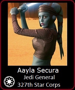 Jedi General Aayla Secura