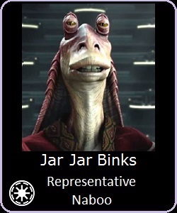 Representative Jar Jar Binks