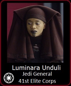Jedi General Luminara Unduli