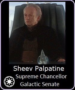 Chancellor Sheev Palpatine