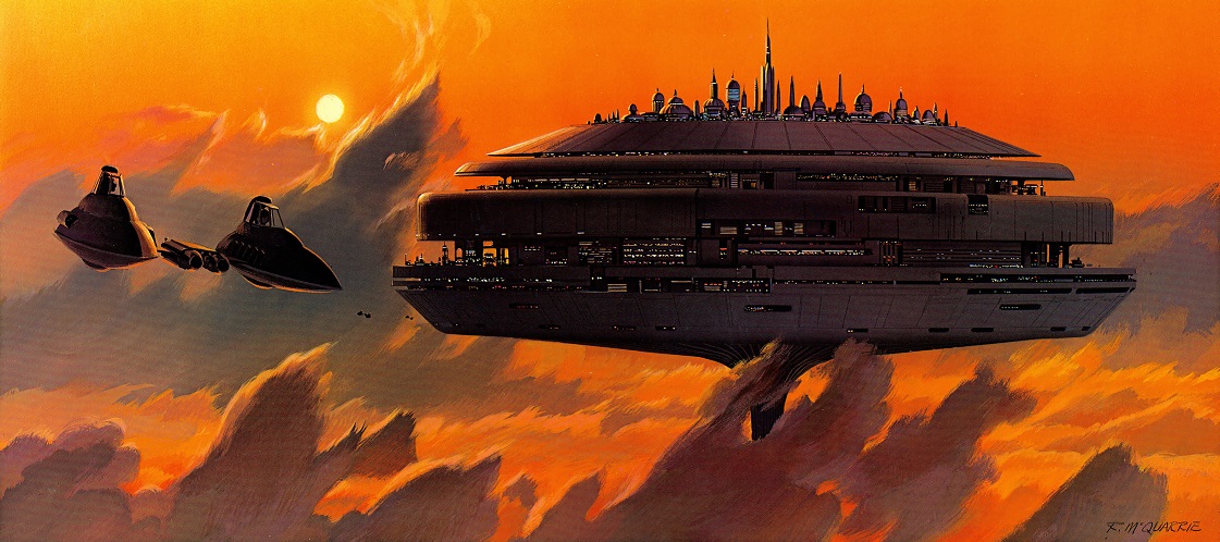Cloud City Concept Art, Star Wars