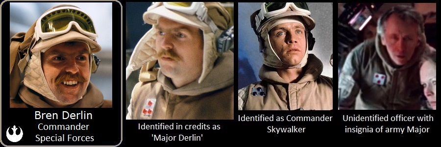 Commander Major Bren Derlin rank insignia
