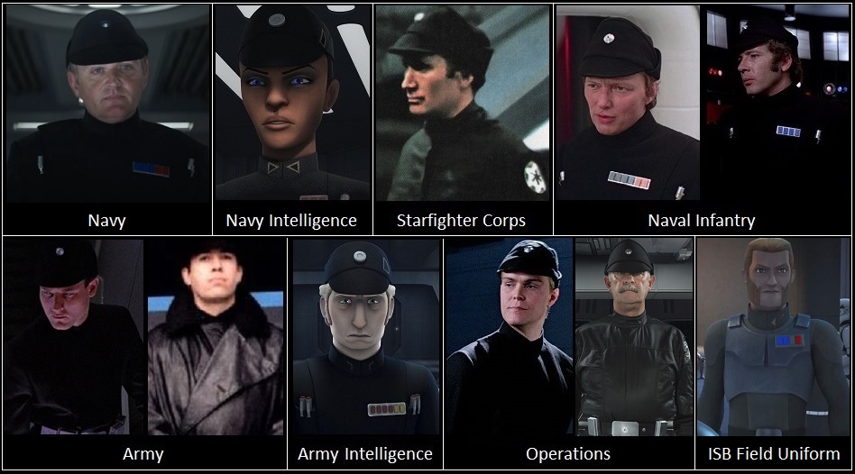 Imperial Uniforms Black, Empire Star Wars