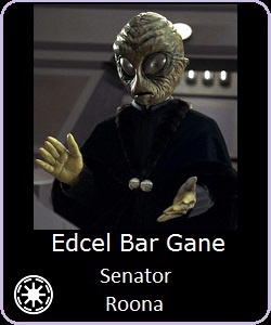 Senator Edcel Bar Gane