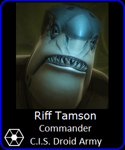 Commander Riff Tamson