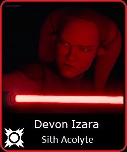 Sith Apprentice Devon Izara