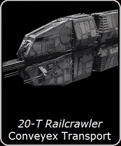 20-T Railcrawler Conveyex Transport