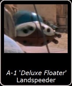A-1 Deluxe Floater Landspeeder