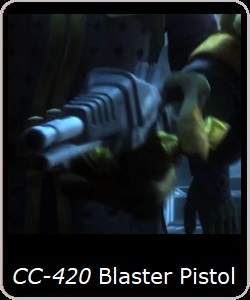 CC-420 Blaster Pistol