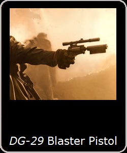 DG-29 Blaster Pistol