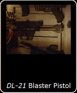 DL-21 Blaster Pistol