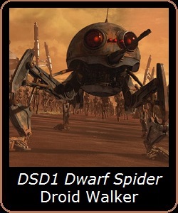 DSD1 Dwarf Spider Droid Walker