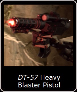 DT-57 Heavy Blaster Pistol