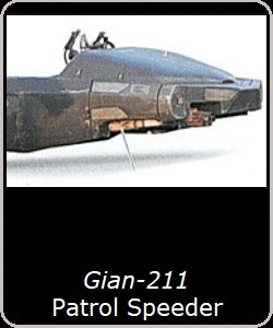 Gian-211 Patrol Speeder