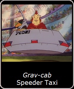 Grav-cab Speeder Taxi