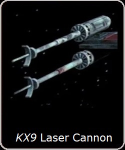 KX9 Laser Cannon