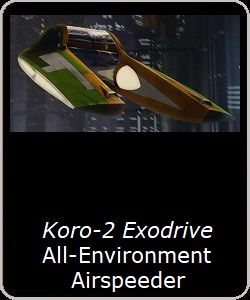 Koro-2 Exodrive All-Environment Airspeeder