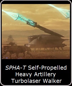 SPHA-T Self-Propelled Heavy Artillery Turbolaser Walker