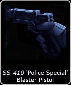 SS-410 Police Special Blaster Pistol