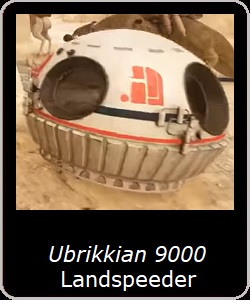 Ubrikkian 9000 Landspeeder