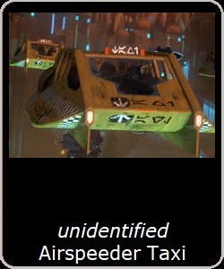 Airspeeder Taxi