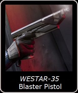 WESTAR-35 Blaster Pistol